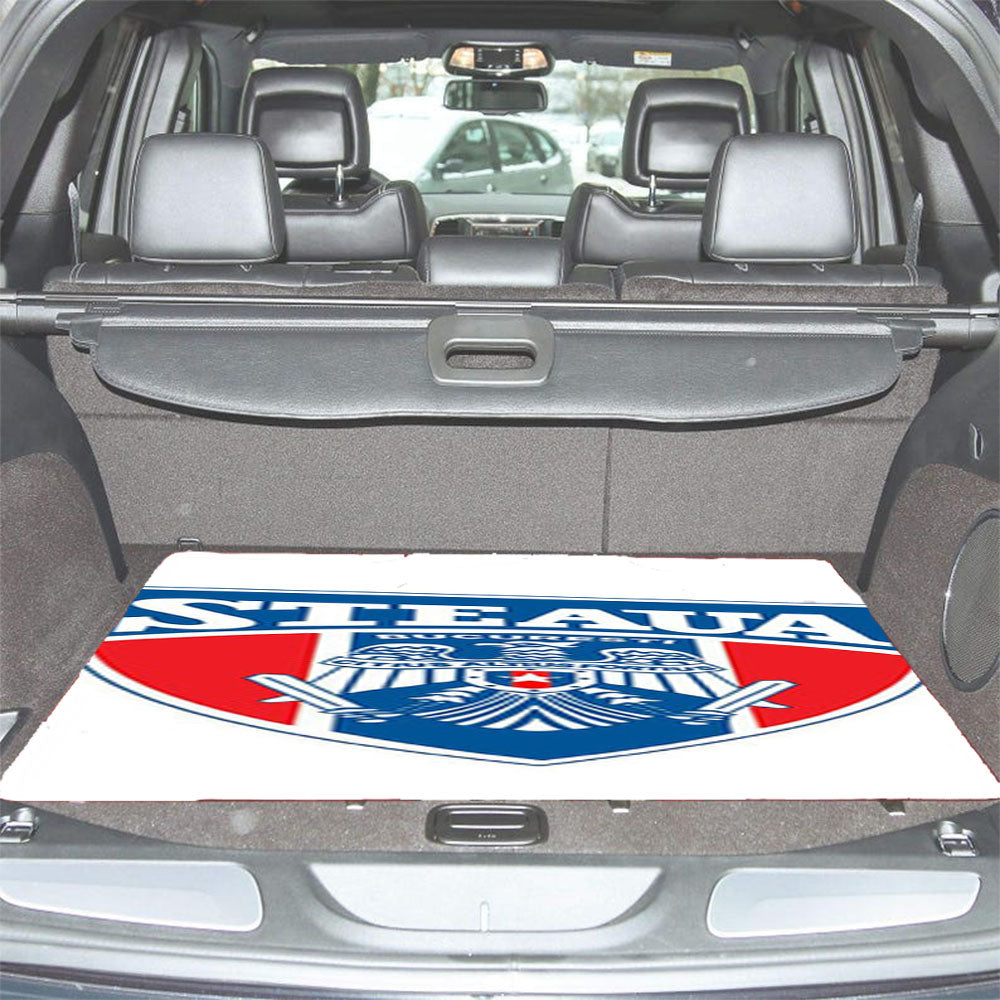 Rugby Steaua Logo Car Trunk Mat Non Slip