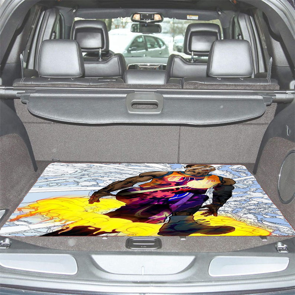 Russell Westbrook Art Car Trunk Mat Non Slip