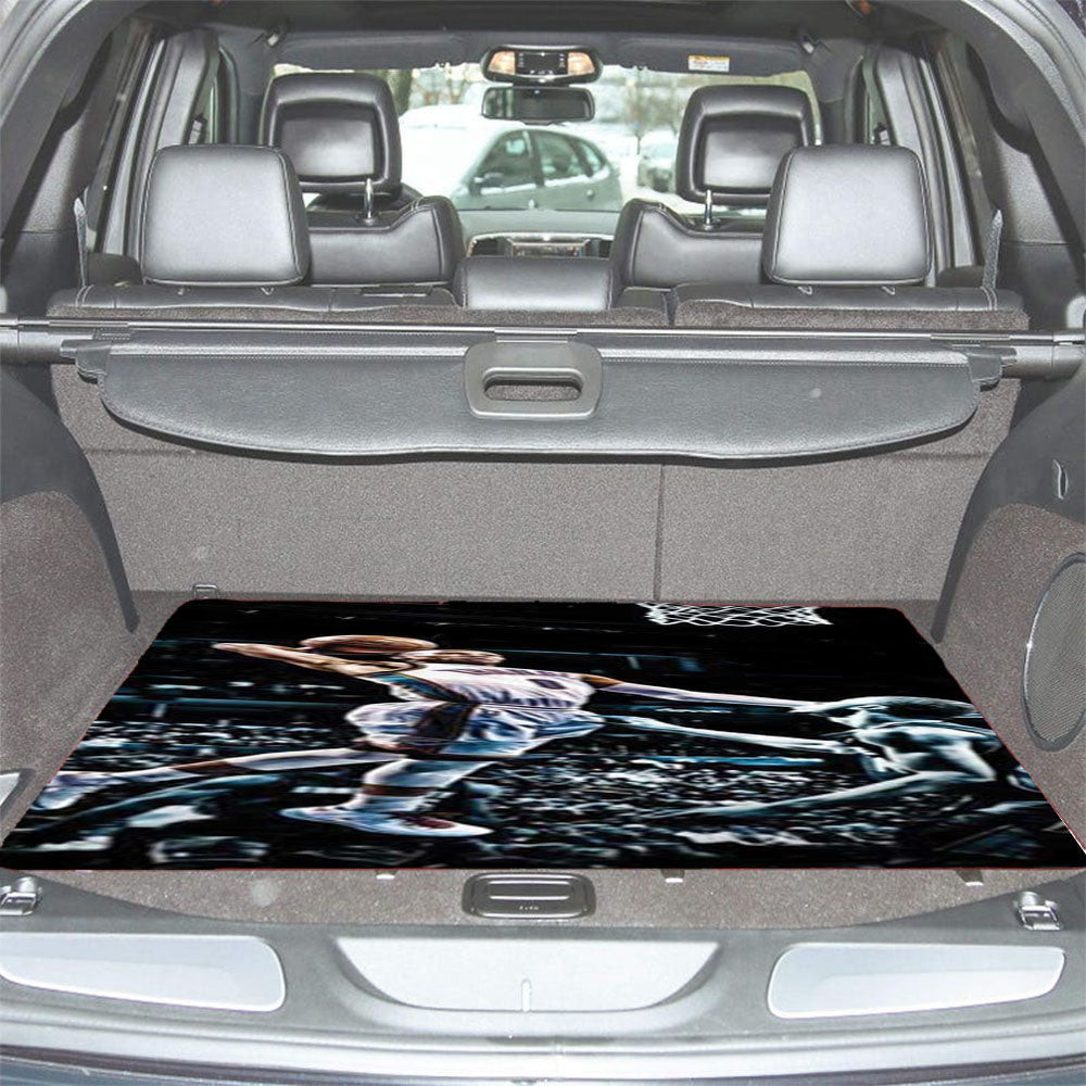 Russell Westbrook Paint Dunk Car Trunk Mat Non Slip