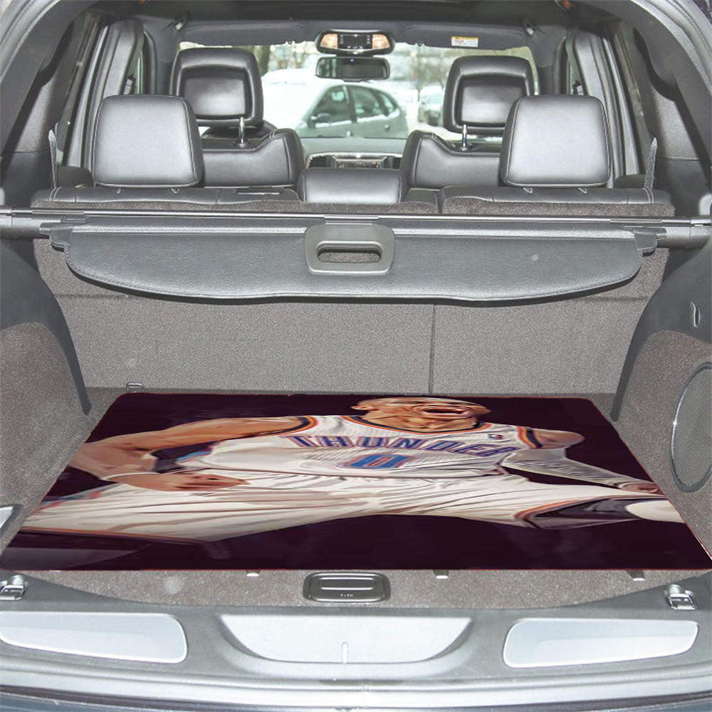 Russell Westbrook Scream Car Trunk Mat Non Slip
