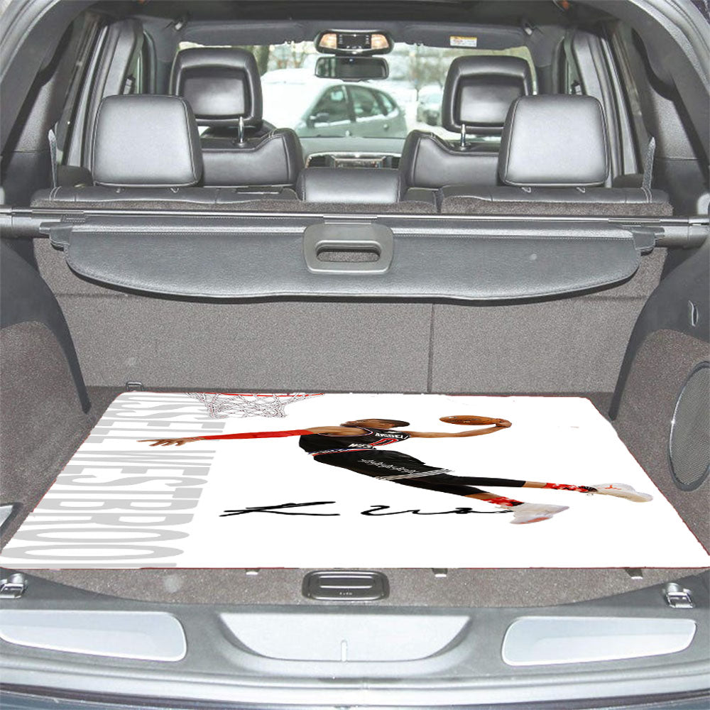 Russell Westbrook Signature Houston Slam Dunk Car Trunk Mat Non Slip