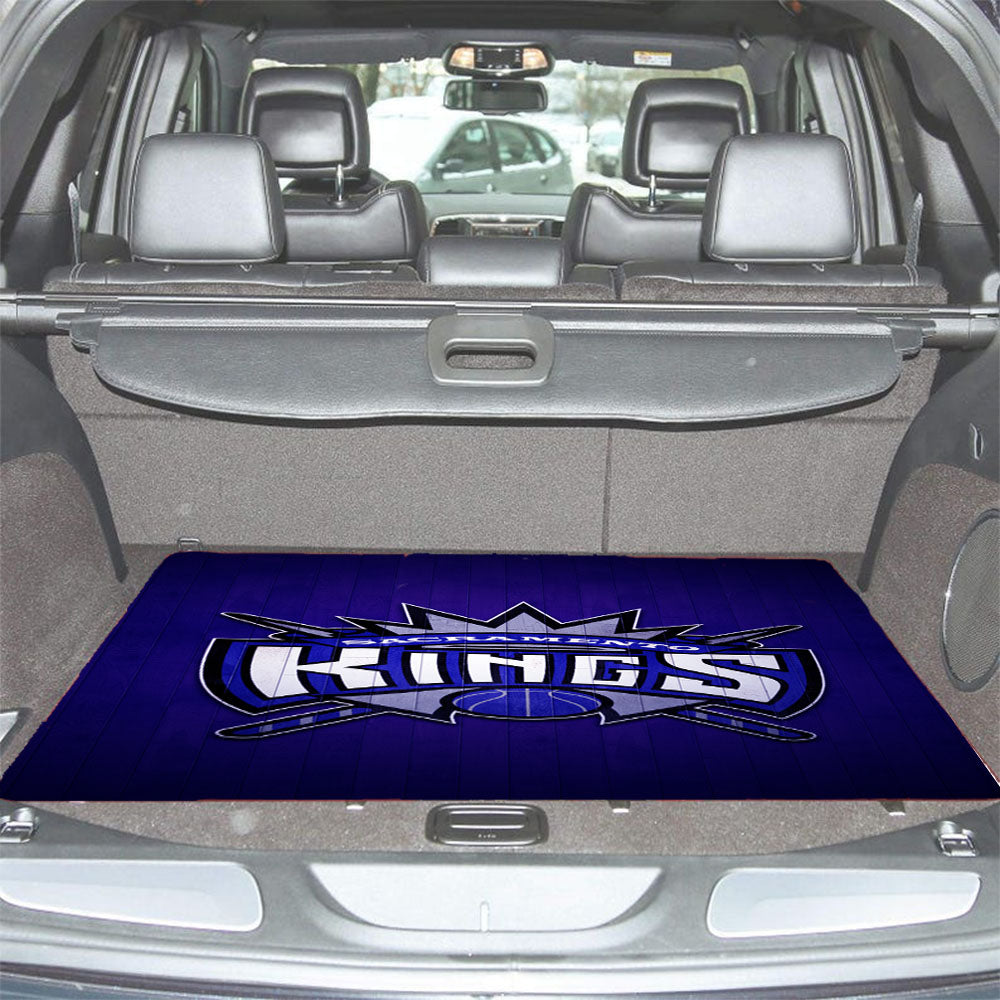Sacramento Kings Hardwood 2 Car Trunk Mat Non Slip