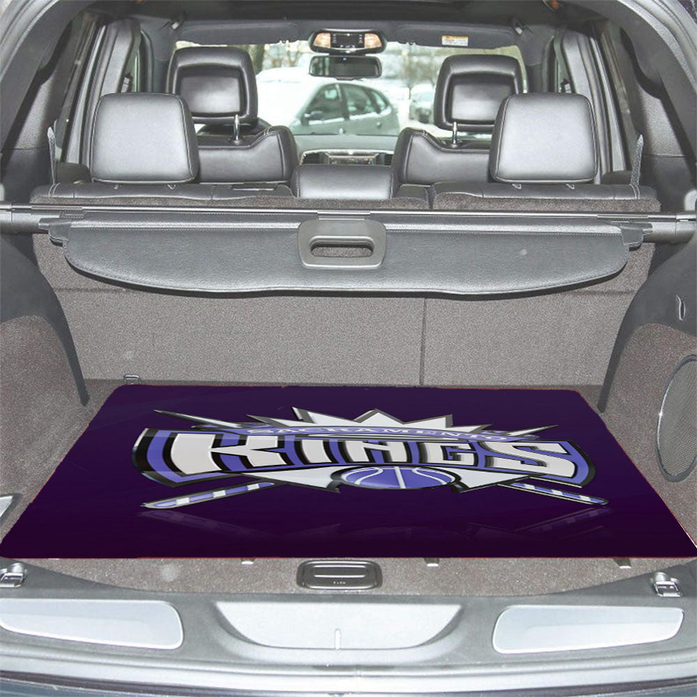 Sacramento Kings Team Logo Car Trunk Mat Non Slip