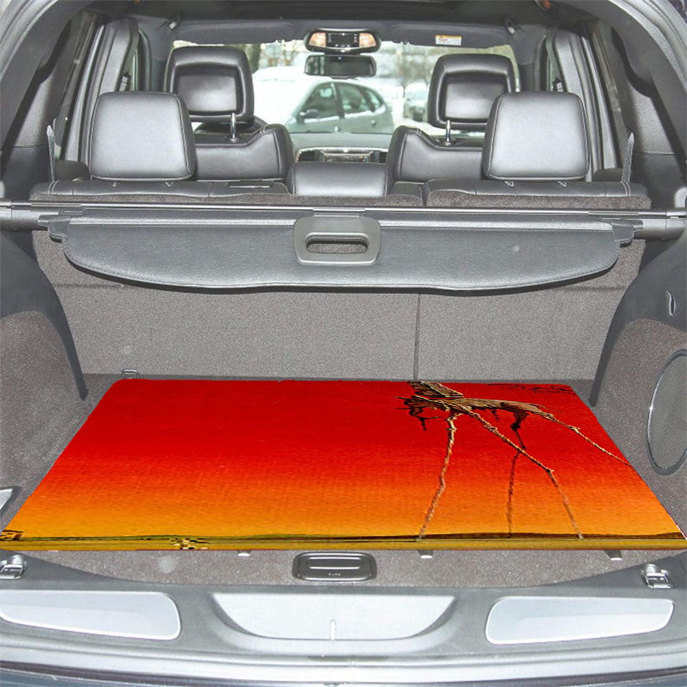 Salvador Dali The Elephants Car Trunk Mat Non Slip