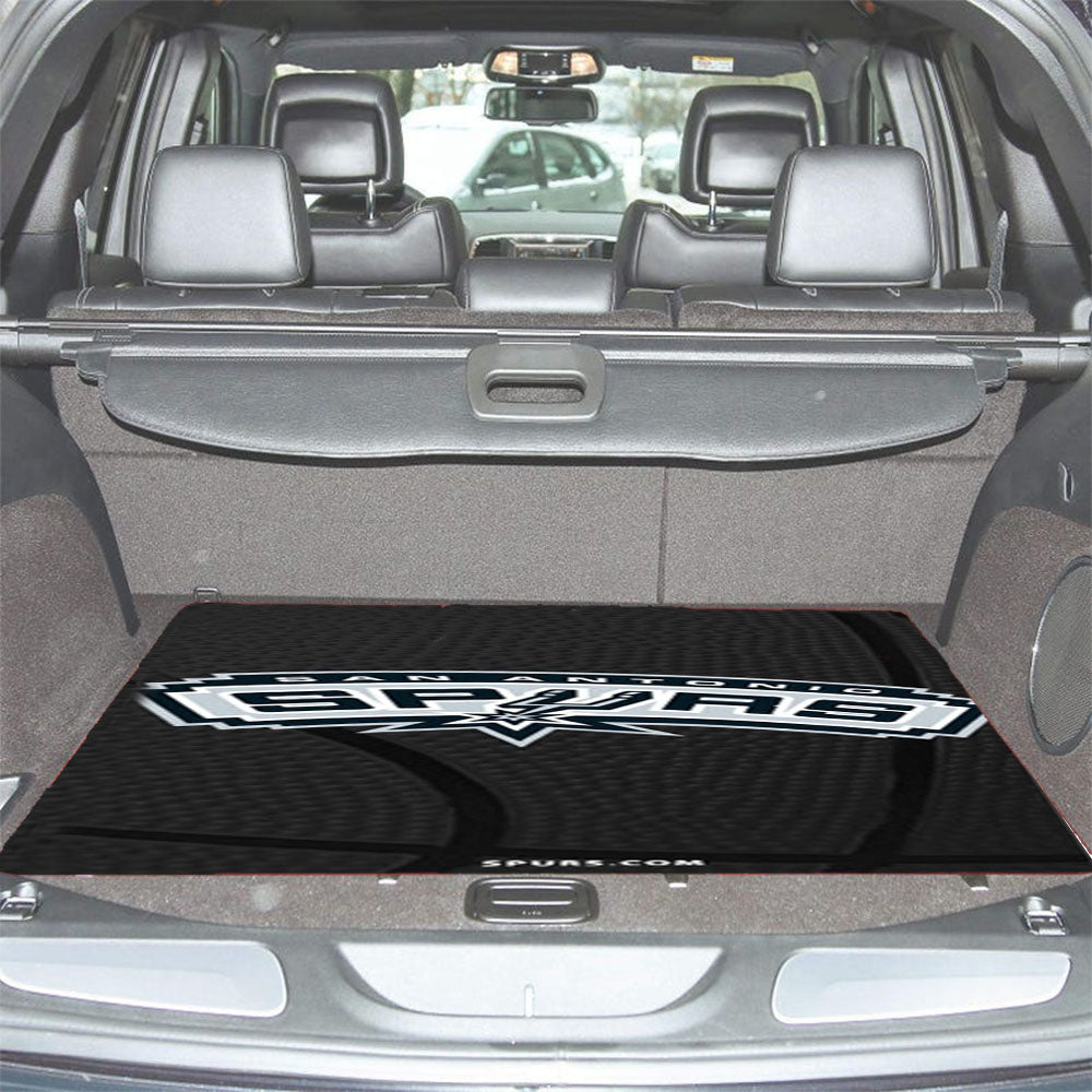 San Antonio Spurs Art Car Trunk Mat Non Slip