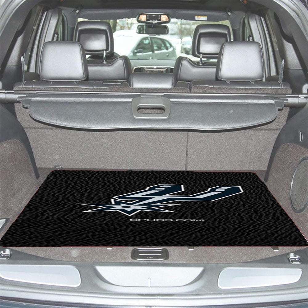 San Antonio Spurs Logo Car Trunk Mat Non Slip