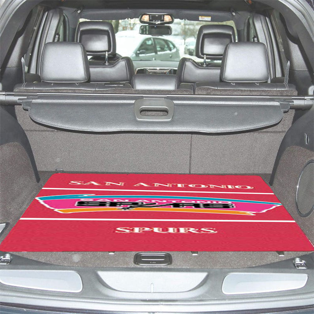 San Antonio Spurs Swatch Car Trunk Mat Non Slip