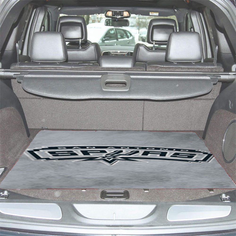 San Antonio Spurs Symbol Car Trunk Mat Non Slip