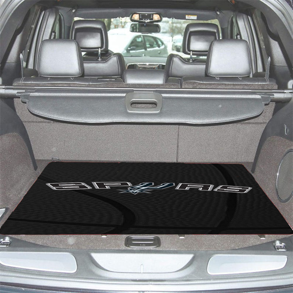 San Antonio Spurs Wallpaper Car Trunk Mat Non Slip