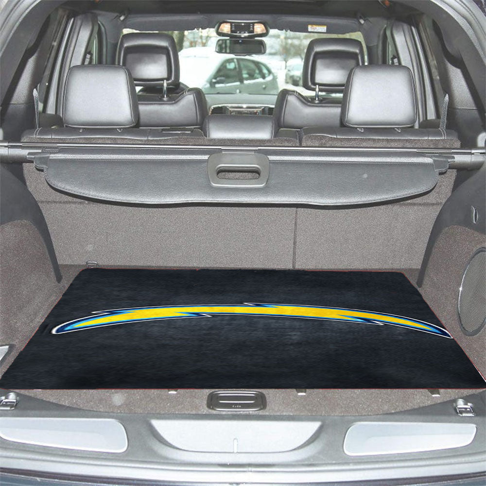 San Diego Chargers Black Car Trunk Mat Non Slip