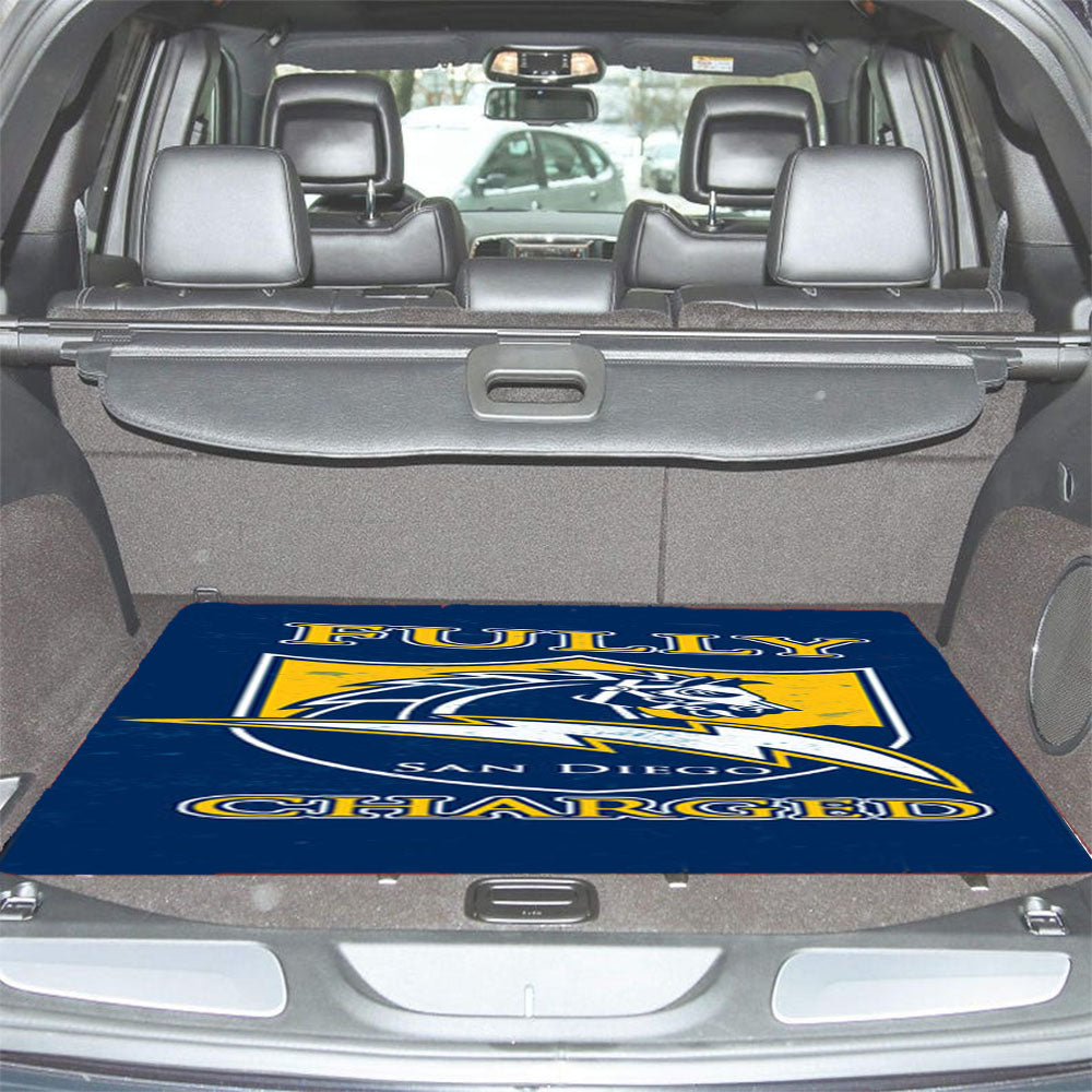 San Diego Chargers Fully Car Trunk Mat Non Slip
