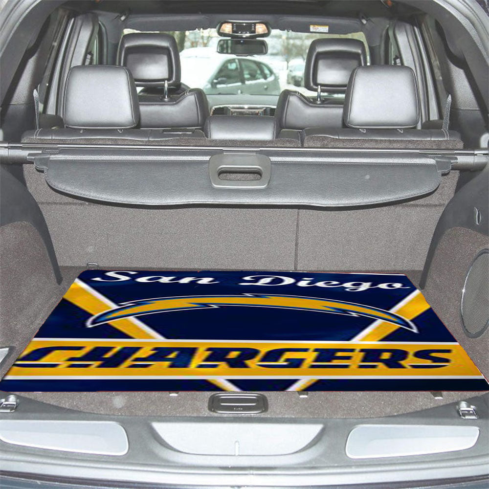 San Diego Chargers Wall Banner Flag Car Trunk Mat Non Slip