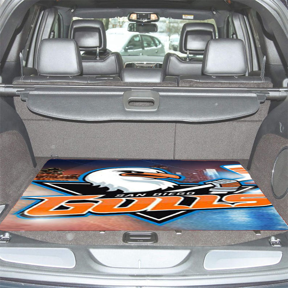 San Diego Gulls Car Trunk Mat Non Slip