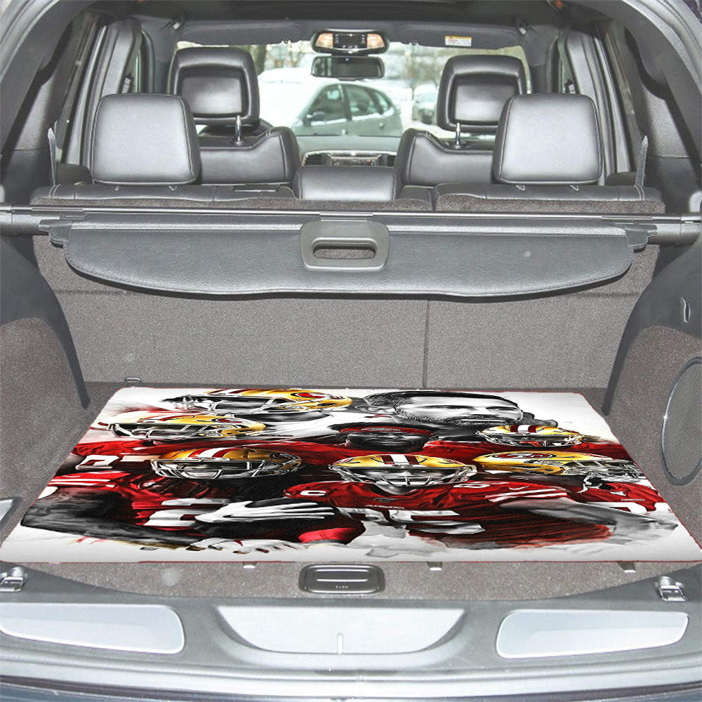 San Fran 49Ers 2019, 2017 Car Trunk Mat Non Slip