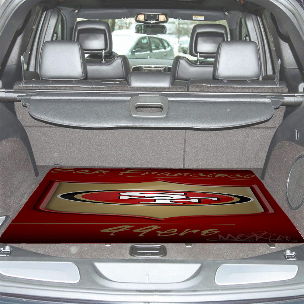 San Fran 49Ers, California Car Trunk Mat Non Slip