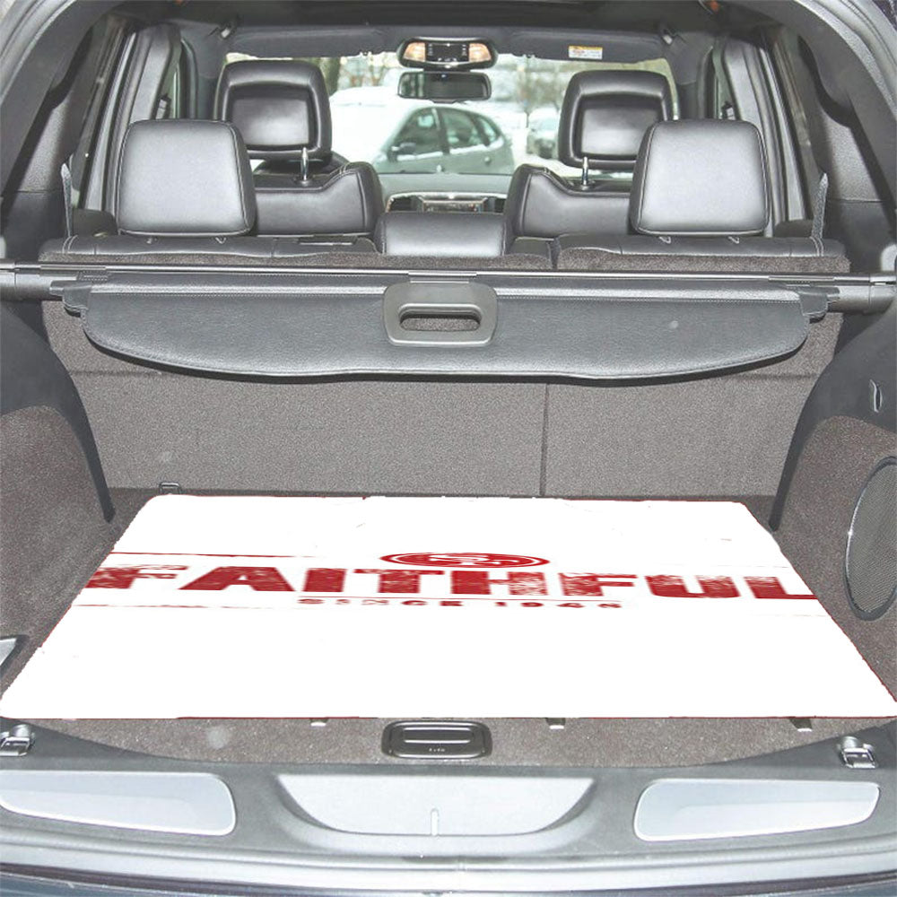 San Francisco 49Ers Faithful Car Trunk Mat Non Slip