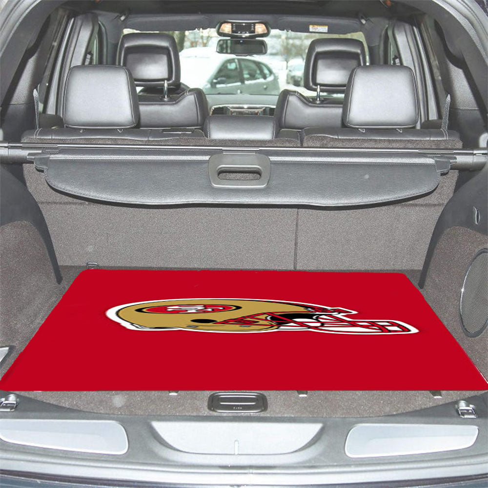 San Francisco 49Ers Helm Car Trunk Mat Non Slip