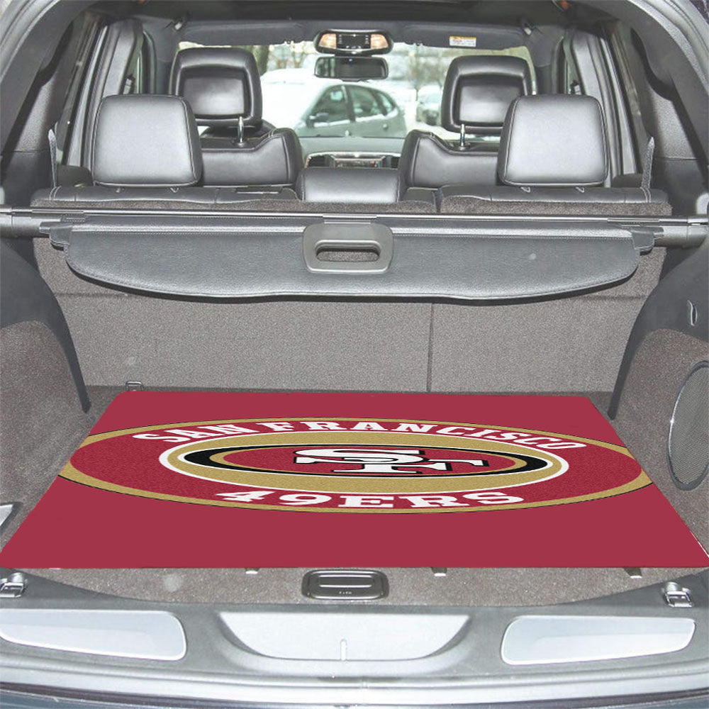 San Francisco 49Ers Logo Car Trunk Mat Non Slip