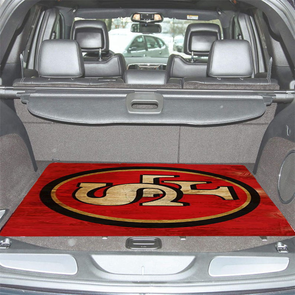 San Francisco 49Ers Nfl Car Trunk Mat Non Slip
