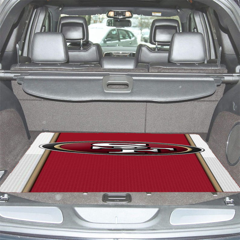 San Francisco 49Ers Sf Logo Car Trunk Mat Non Slip