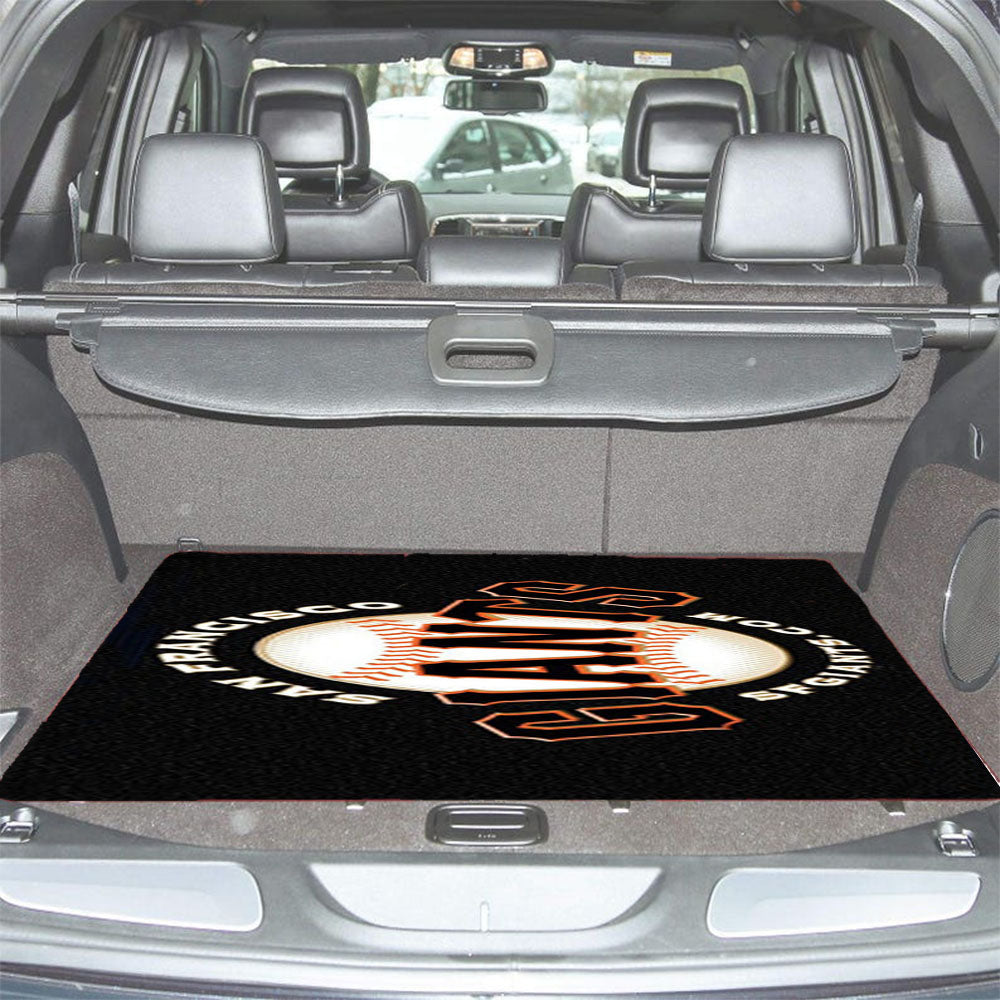 San Francisco Giants 2 Car Trunk Mat Non Slip