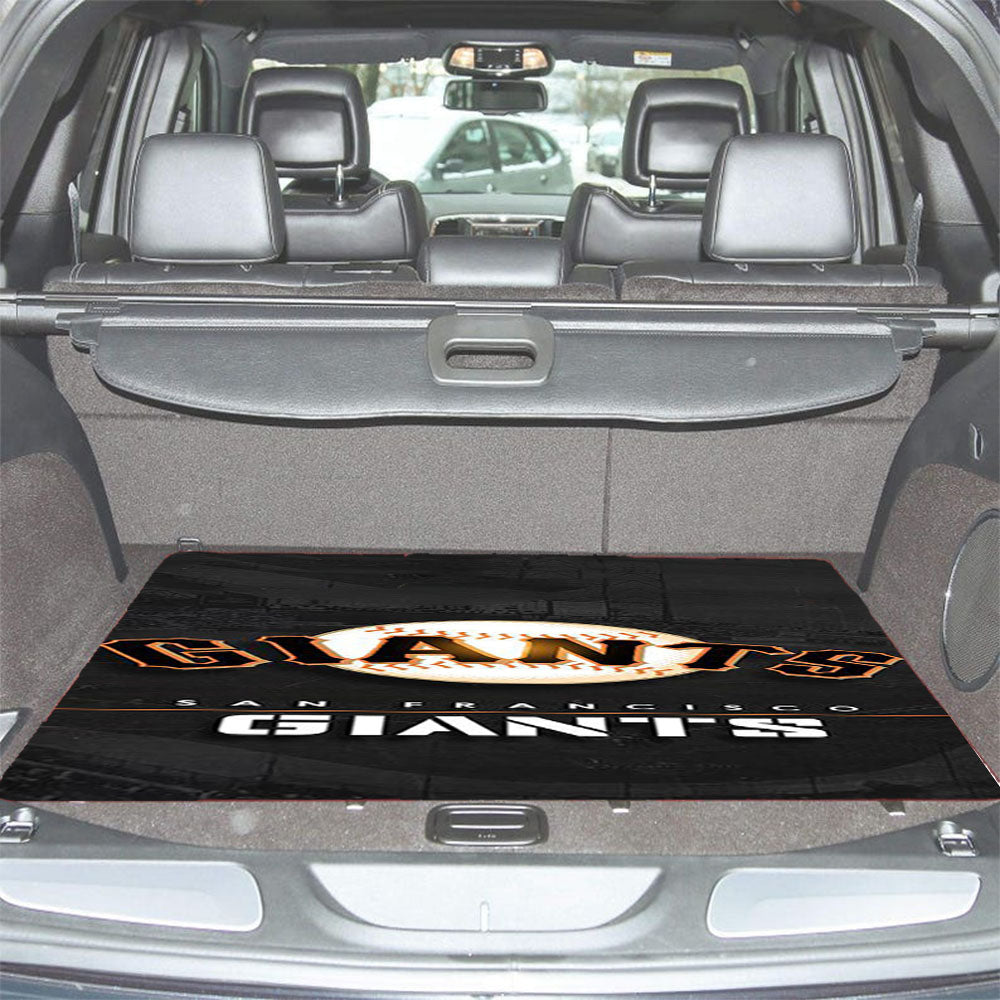 San Francisco Giants Baseball 3 Car Trunk Mat Non Slip