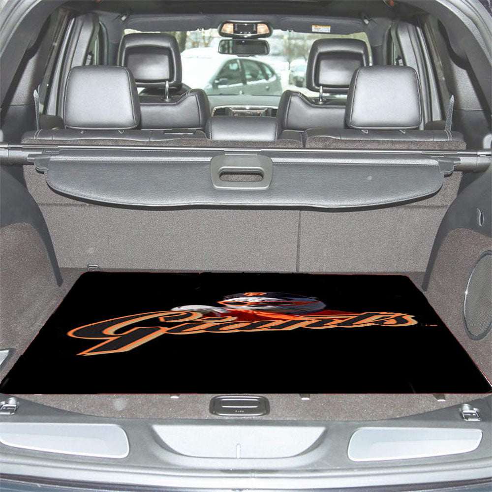 San Francisco Giants Baseball Art Car Trunk Mat Non Slip