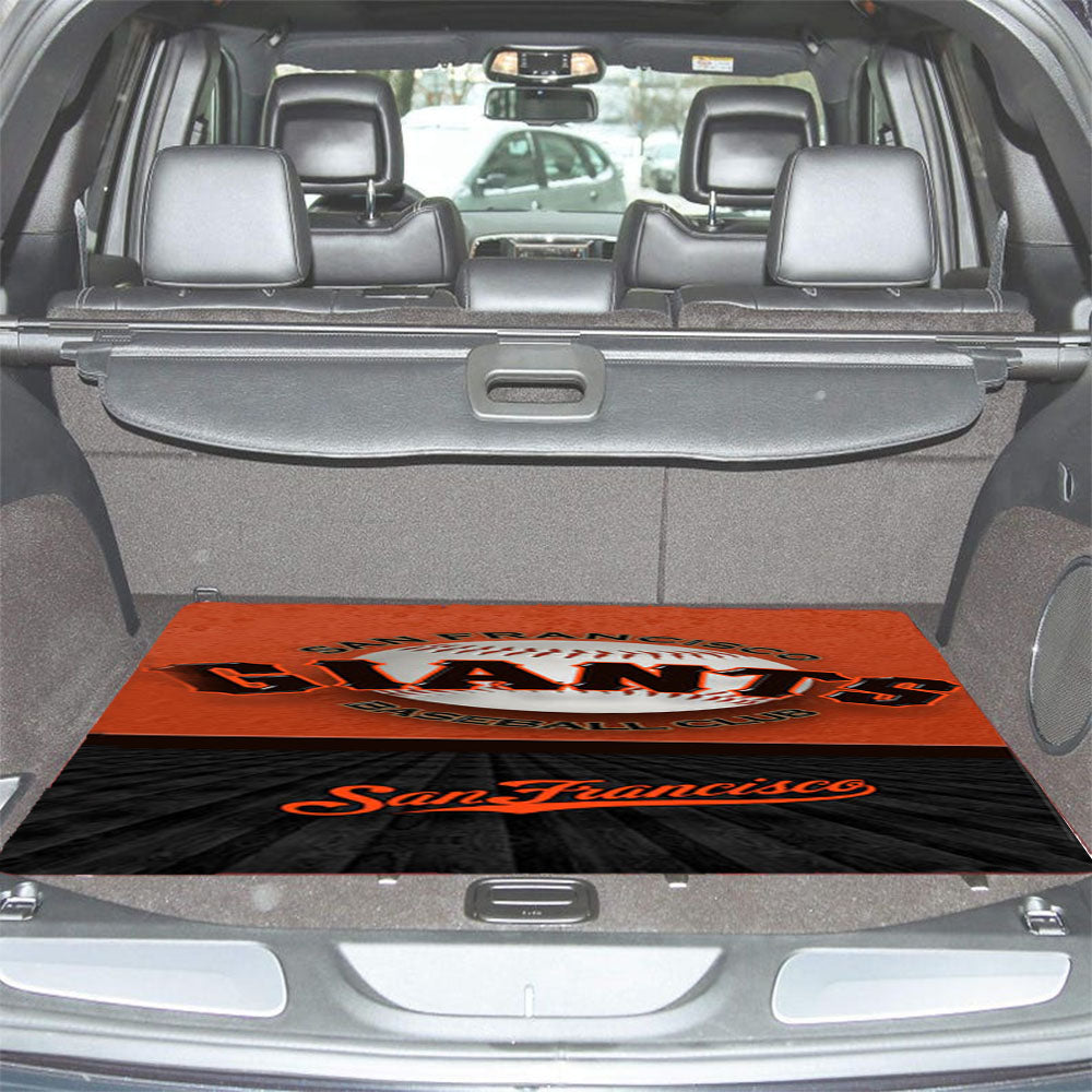 San Francisco Giants Baseball Club Car Trunk Mat Non Slip