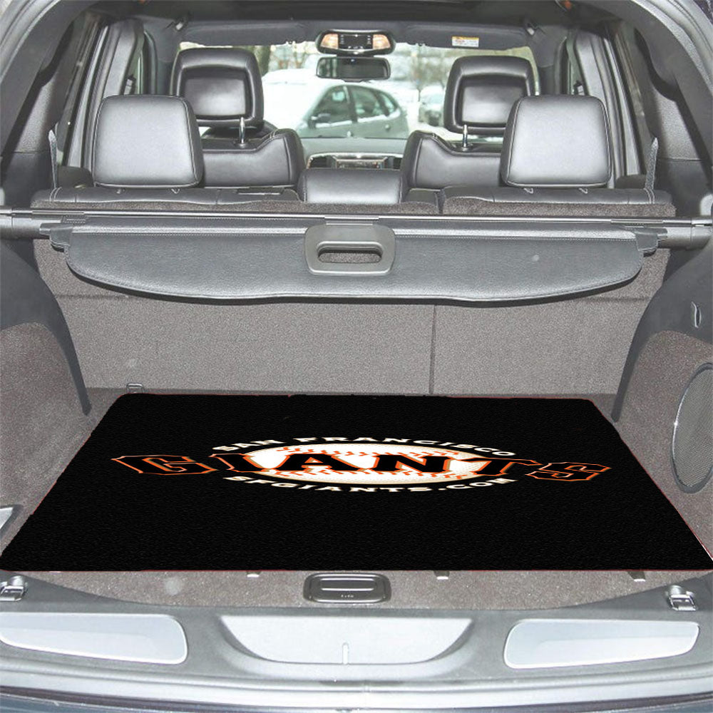 San Francisco Giants Black Car Trunk Mat Non Slip