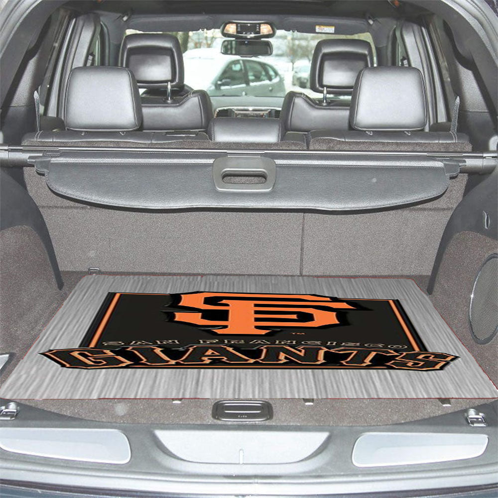 San Francisco Giants Icon Car Trunk Mat Non Slip
