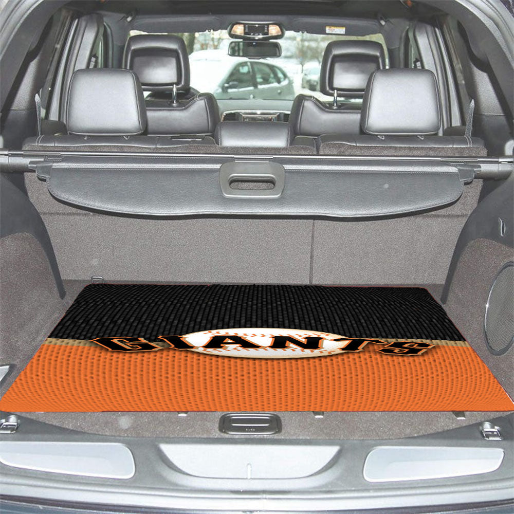 San Francisco Giants Logo Jersey Car Trunk Mat Non Slip