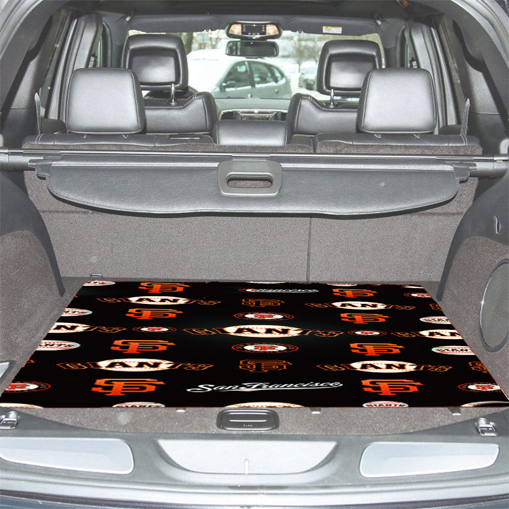 San Francisco Giants Mlb Symbols Car Trunk Mat Non Slip