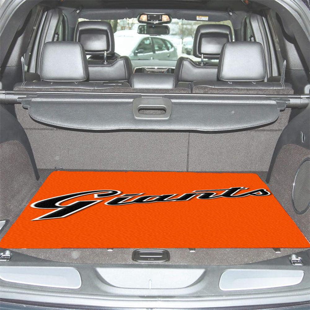 San Francisco Giants Text Car Trunk Mat Non Slip