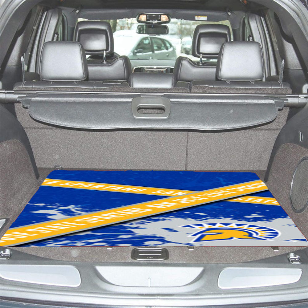 San Jose State Spartans Logo Car Trunk Mat Non Slip