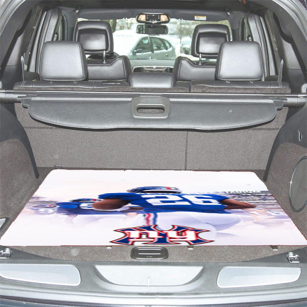 Saquon Barkley Giants Car Trunk Mat Non Slip