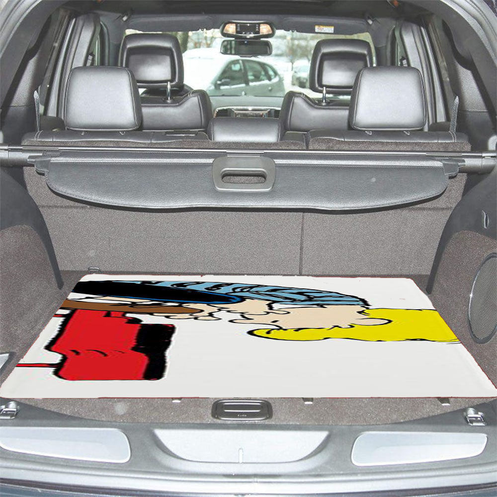 Schroeder On Piano Peanuts Car Trunk Mat Non Slip
