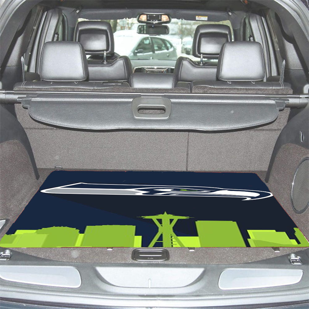Seahawks Car Trunk Mat Non Slip