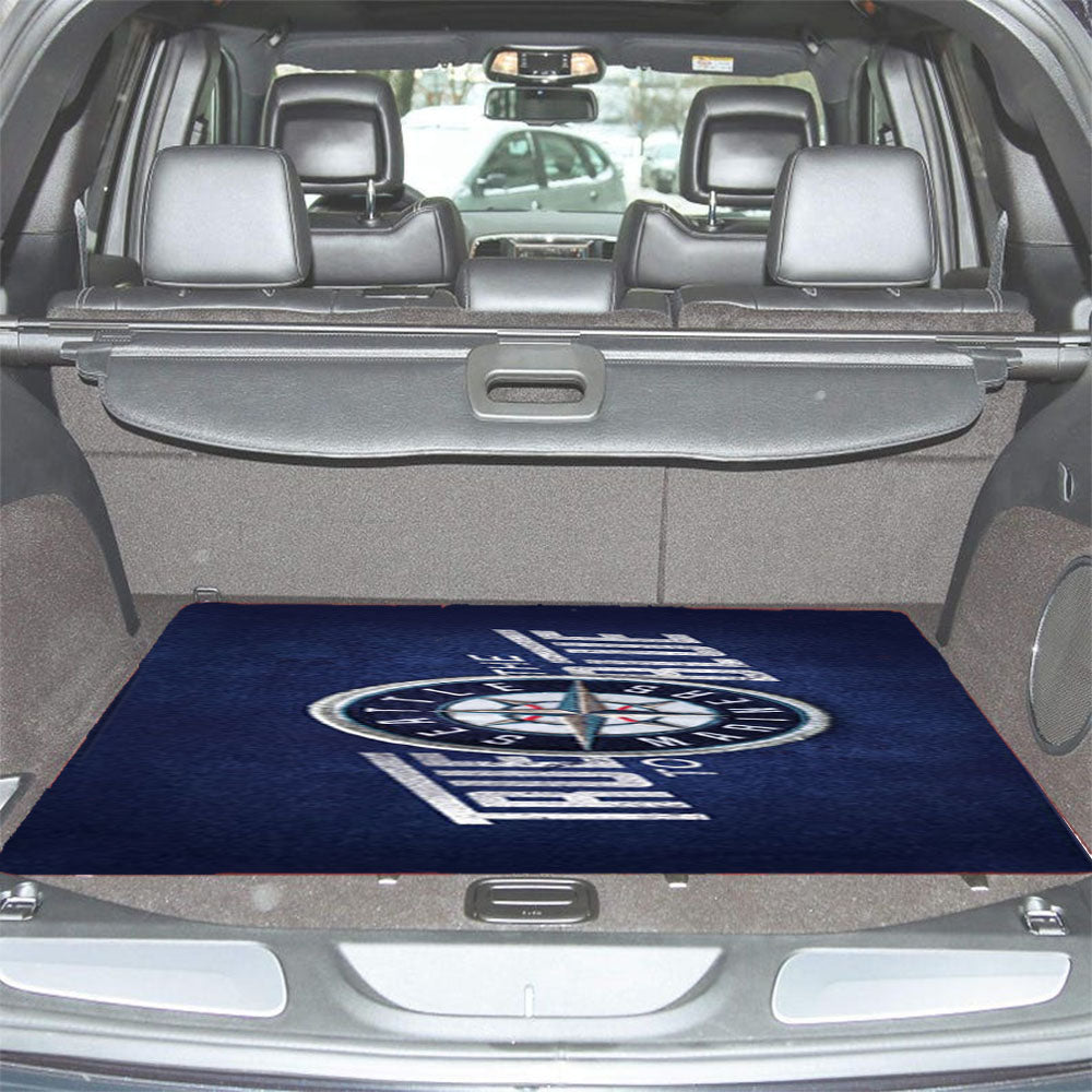 Seattle Mariners True To The Blue Car Trunk Mat Non Slip
