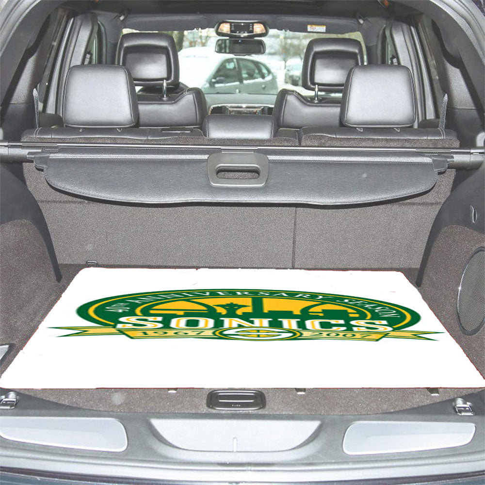 Seattle Sonics 40Th Car Trunk Mat Non Slip