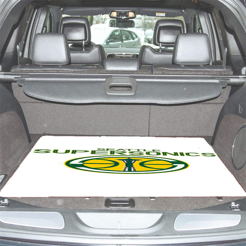 Seattle Supersonics Art Car Trunk Mat Non Slip