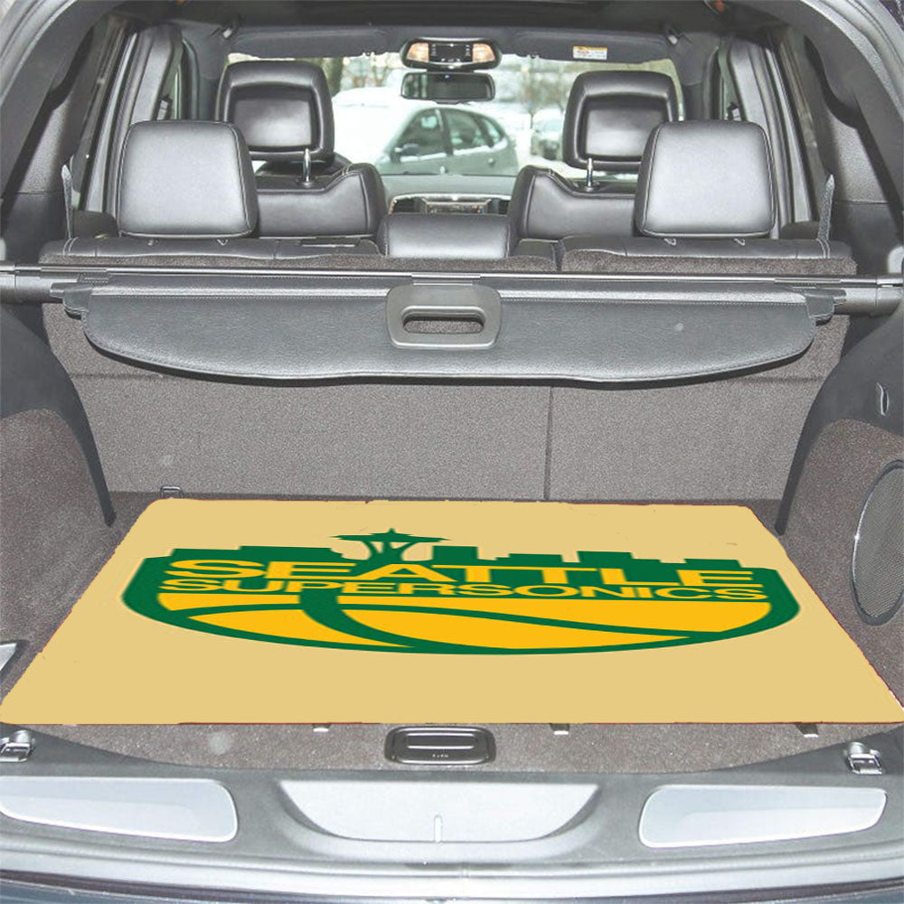 Seattle Supersonics Emblem Car Trunk Mat Non Slip