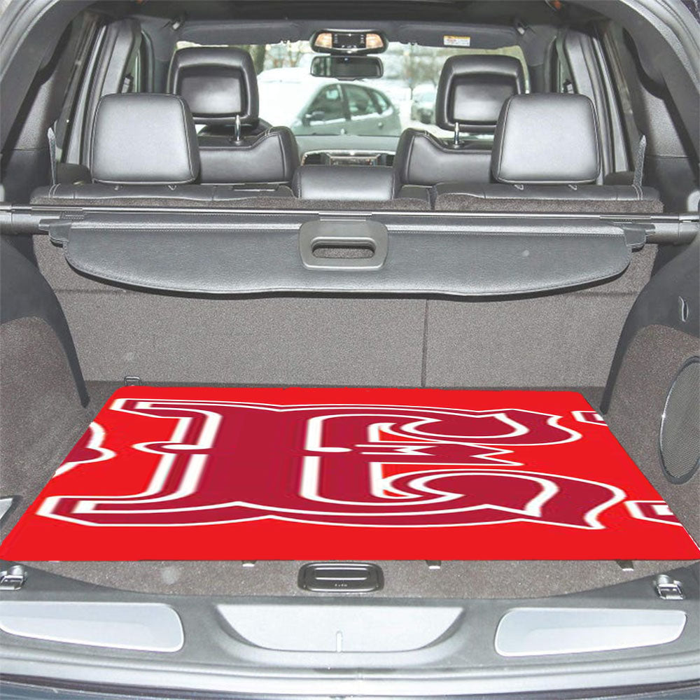 Sf 49Ers Logo Tag Car Trunk Mat Non Slip