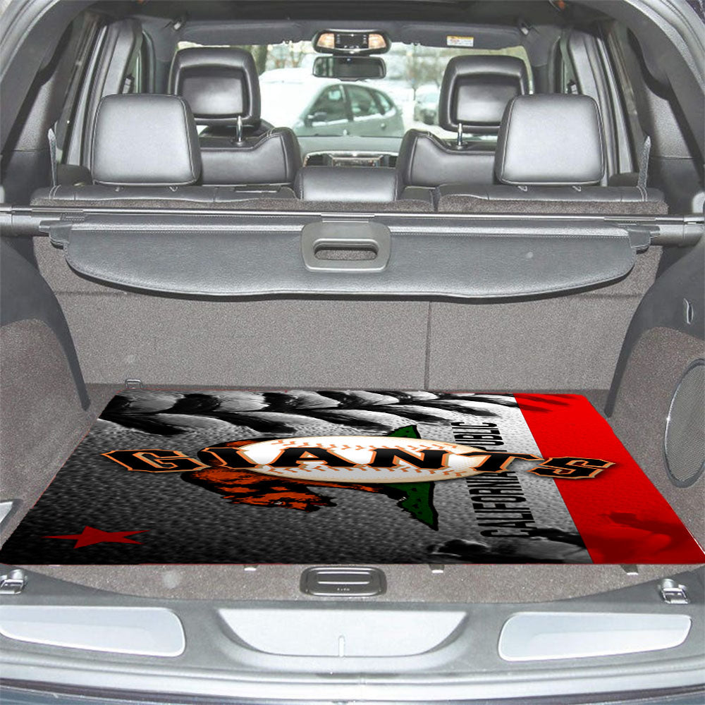 Sf Giants Cali Car Trunk Mat Non Slip