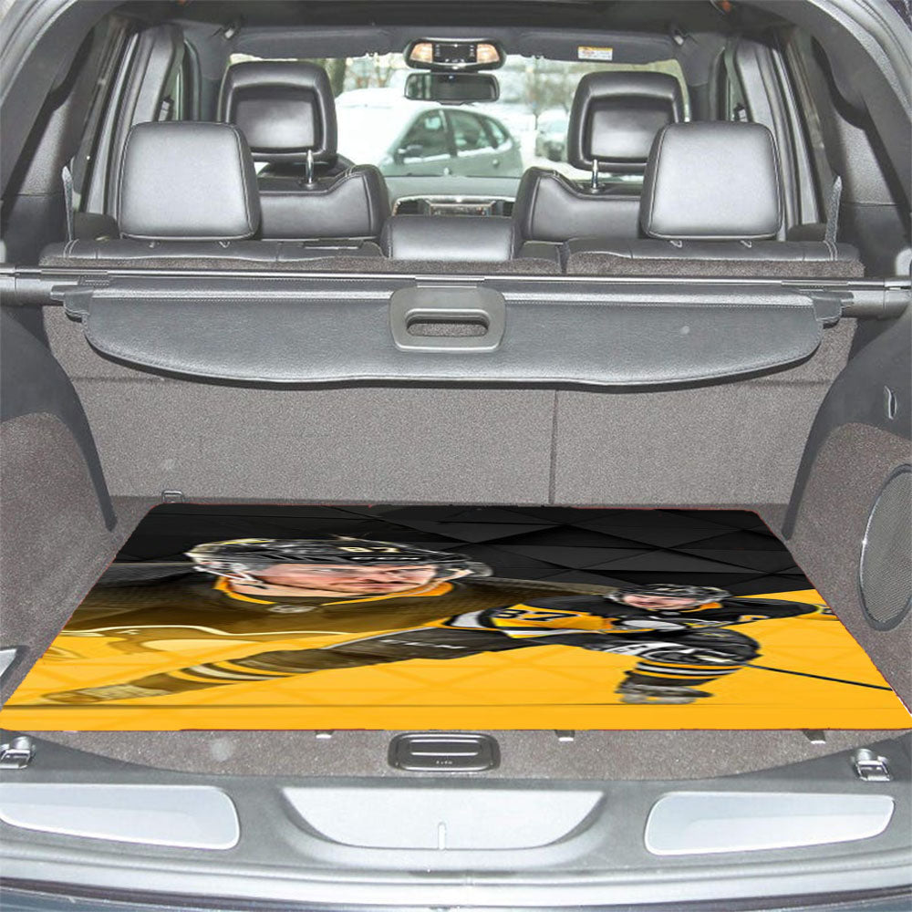 Sidney Crosby Pittsburgh Penguins Car Trunk Mat Non Slip