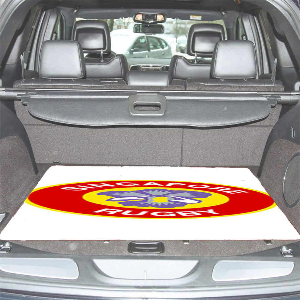 Singapore Rugby Car Trunk Mat Non Slip
