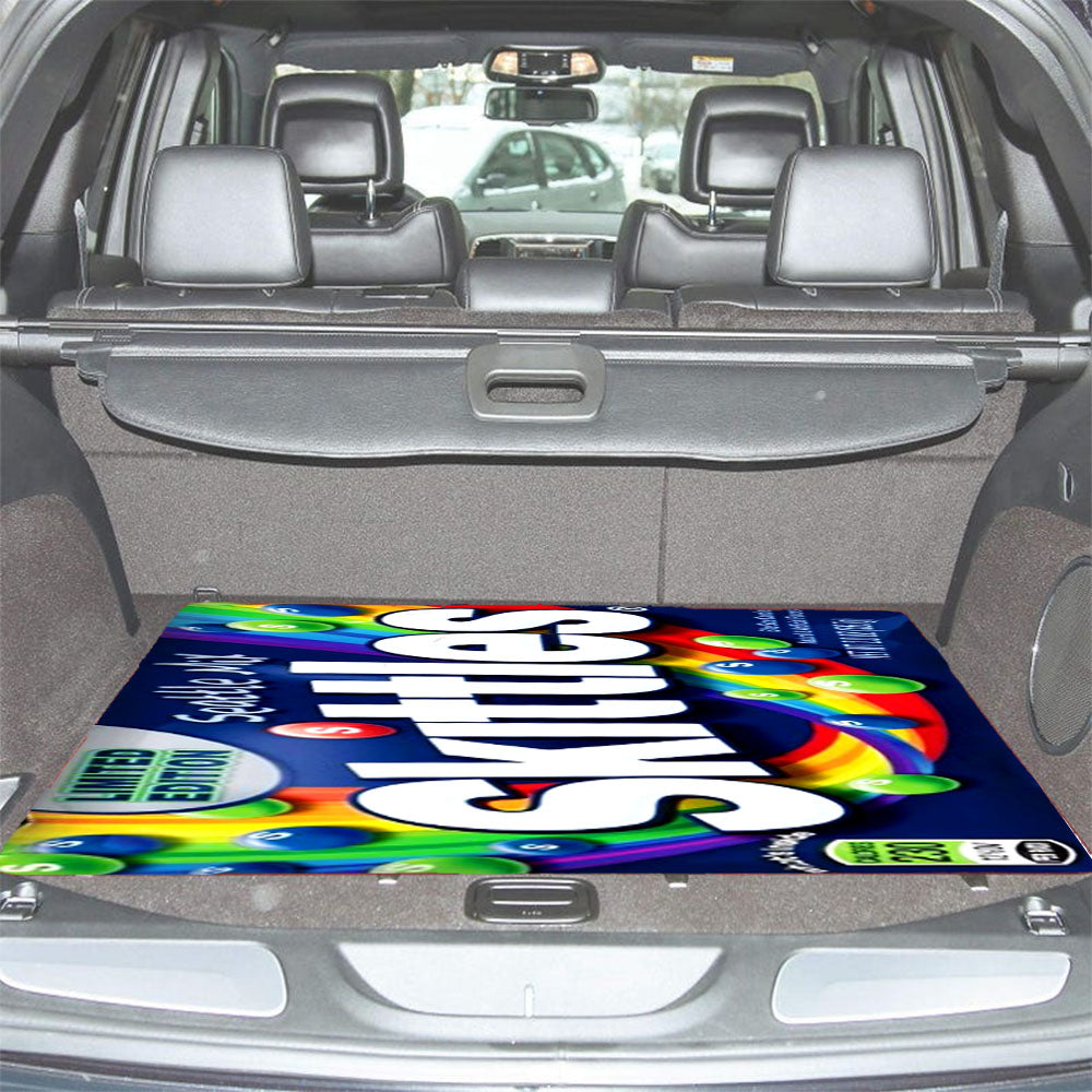Skittles Seattle Seahawks Car Trunk Mat Non Slip