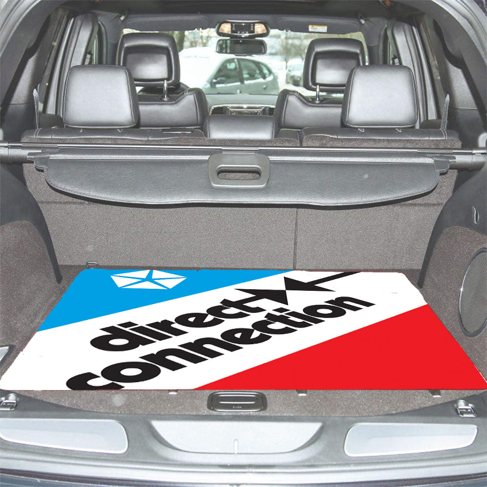 Sport Car Racing Mopar Car Trunk Mat Non Slip