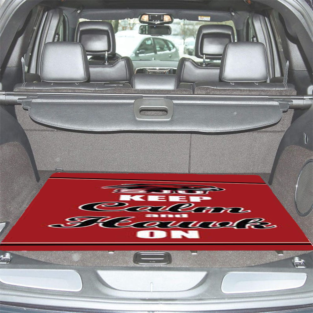 St Joseph U Keep Calm Hawk On Car Trunk Mat Non Slip