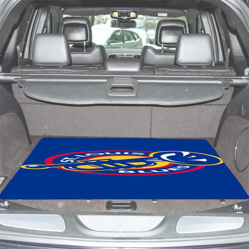 St Louis Blues Symbol Car Trunk Mat Non Slip