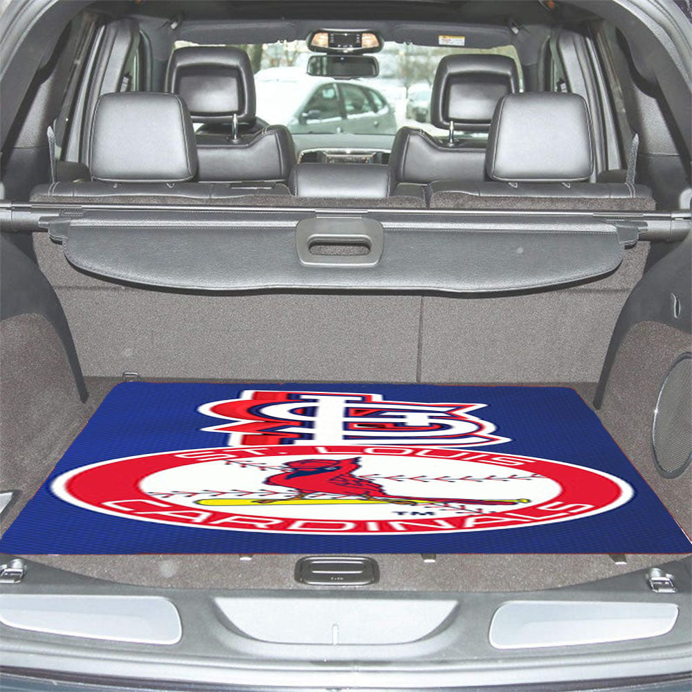 St Louis Cardinals Car Trunk Mat Non Slip